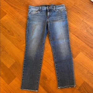 Joe's Jeans 29 Raw Edge Ankle Denim